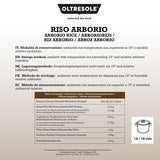 Rzemieślniczy włoski ryż Arborio, ryż gruboziarnisty i skrobiowy, idealny do zup, risotto i sałatek ryżowych, pakowany próżniowo w 2 worki 1kg