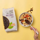 Maryland Sultanas, Rodzynki suszone, naturalnie słodkie, bez dodatku cukru - bez konserwantów, 1 Kg Produkty suszone Naty Shop