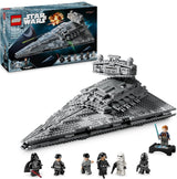 LEGO Star Wars Imperialny gwiezdny niszczyciel, zestaw statku kosmicznego, zabawka do budowania, zestaw Dartha Vadera i Cala Kestisa, prezent urodzinowy dla chłopców, dziewcząt i fanów 75394 Zestawy do budowania Besuche den LEGO-Store Default Title