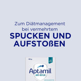 Aptamil Anti-Reflux - Kompletna formuła od urodzenia Zarządzanie dietą Wymioty i zarzucanie pokarmu Pokarm dla niemowląt Mleko w proszku 6 x 135g