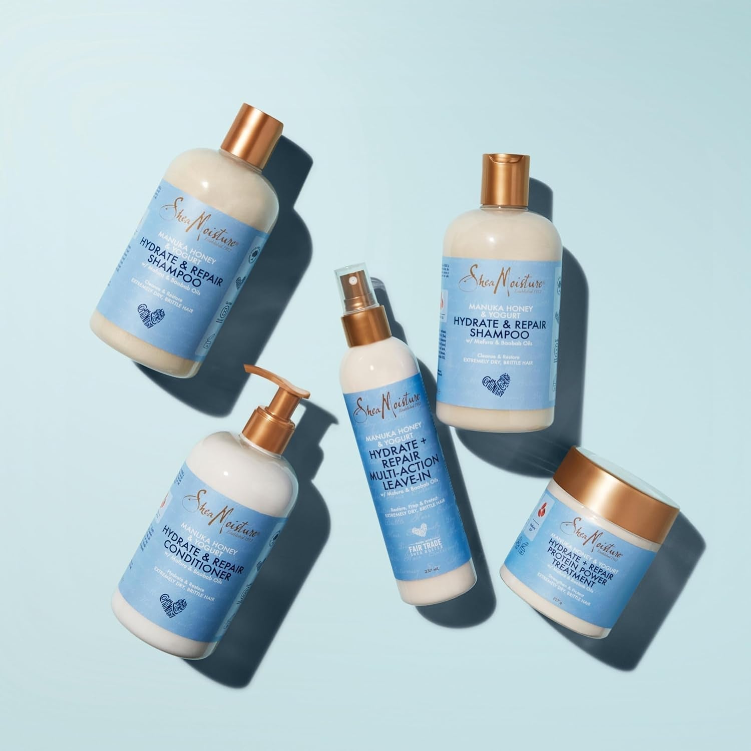 Sheamoisture Hydrate & Repair, Odżywka do włosów wyjątkowo suchych i łamliwych, Miód Manuka i jogurt Sheamoisture Pielęgnacja włosów