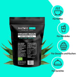 Dieta Natury - Bio-Inulina 1 Kg | Z Agawą | Natürliches Präbiotikum Słodziki Naty Shop