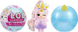 LOL niespodzianka! Unicorns Tots — zawiera 1 lalkę z przezroczystym ciałem i efektem lampy lawowej, opancerzone opakowanie, 8 kolekcjonerskich lalek z 2 kolorowymi mieszankami, dla dzieci w wieku od 4 lat