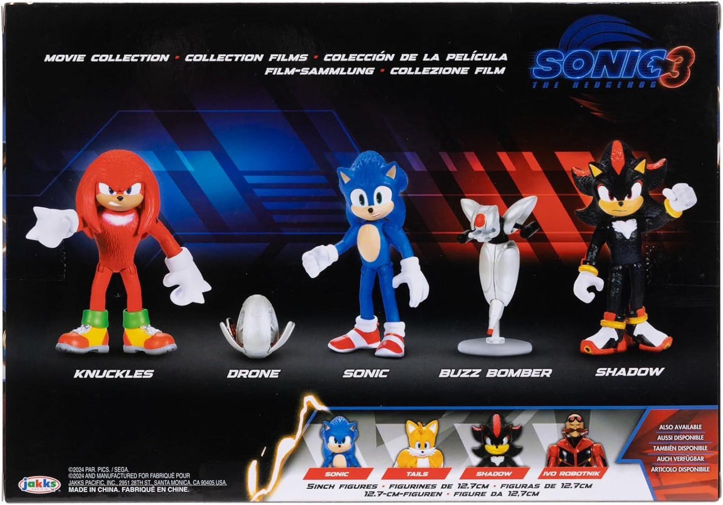 Sonic 3 Movie 6 Cm Figurki w opakowaniu zbiorczym Figurki Naty Shop