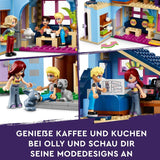 LEGO Friends Dom rodzinny Olly i Paisley, domek dla lalek z figurkami i akcesoriami, dwupiętrowy domek i domek na drzewie, kreatywny prezent dla dziewcząt i chłopców w wieku 7+ 42620 Zestawy do budowania Besuche w sklepie LEGO