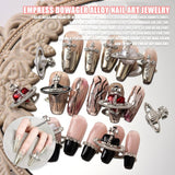 Planet Nail Art Charms, 32 Stück Saturn Shape Nagel Edelsteine ​​​​Für Acrylnägel, Glänzender Nagel Strasssteines Mädchen Nail Art DIY Handwerk Dekoration Zubehör