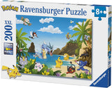 Puzzle dla dzieci Ravensburger - 12840 Złap je wszystkie! - Układanka Pokémon dla dzieci od 8 roku życia, zawierająca 200 elementów w formacie XXL Puzzle Naty Shop