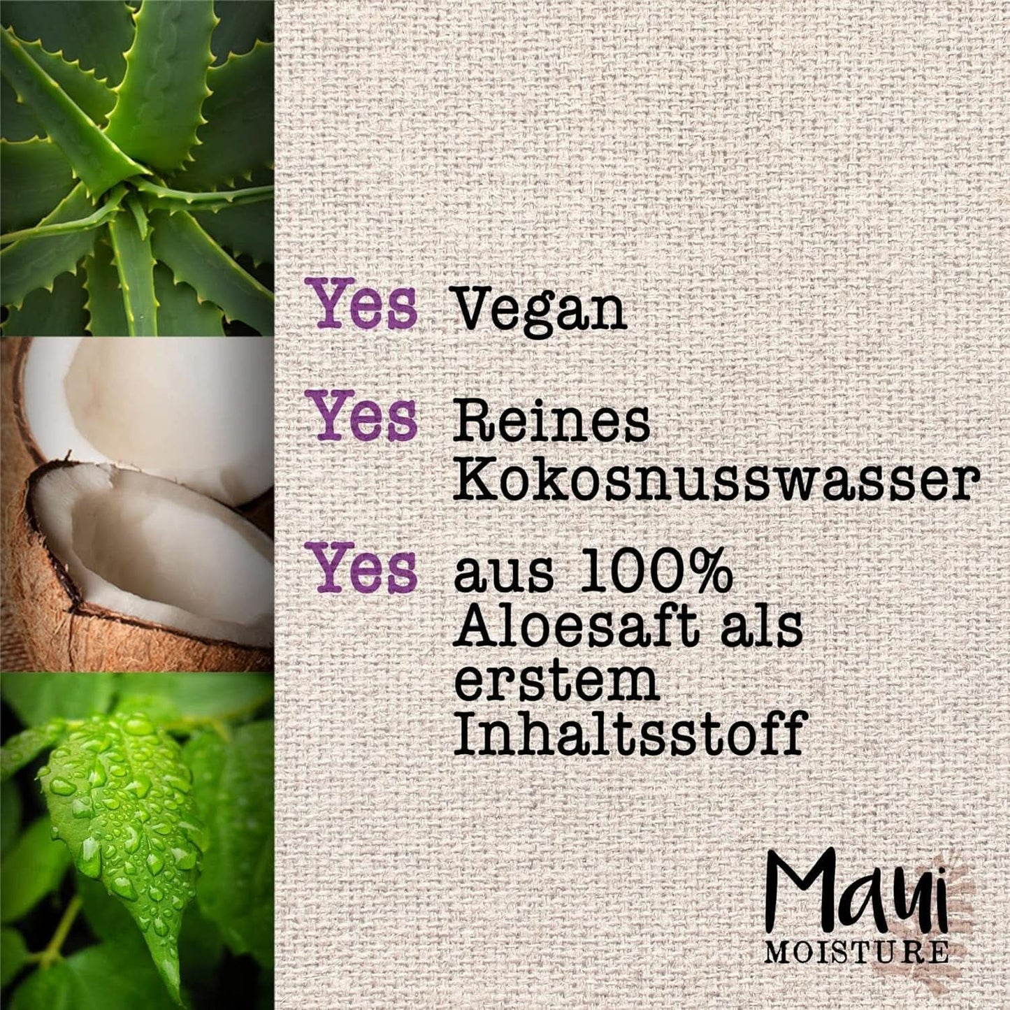 Maui Moisture Revive & Hydrate + masło shea, szampon lub odżywka, 385 ml pod prysznic i do kąpieli Naty Shop
