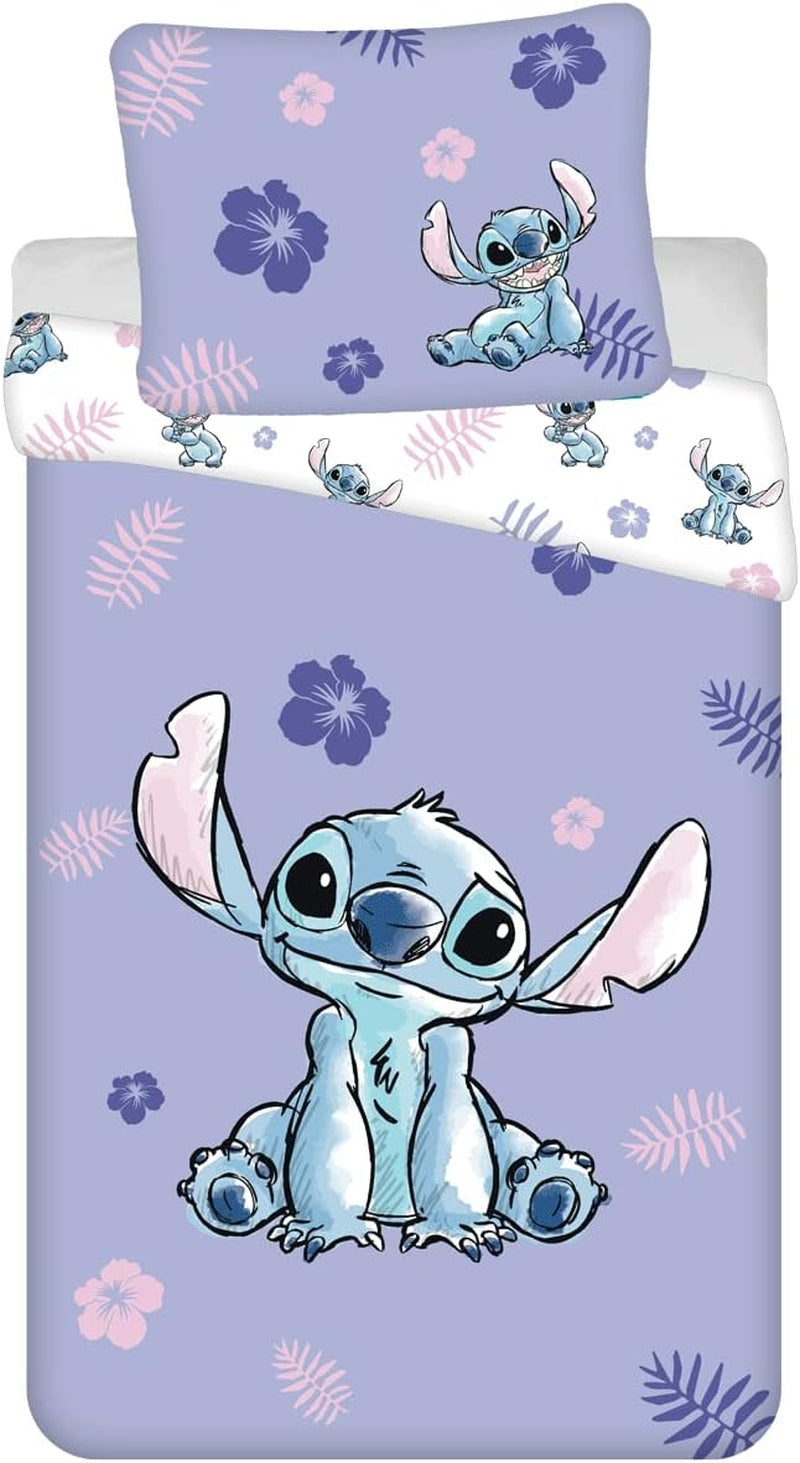 Dwustronna pościel dla dzieci Lilo & Stitch ze 100% bawełny Naty Shop Domyślny tytuł
