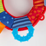 SIGIKID 40490 Aktywny pierścień Baby Activity PlayQ Zabawka dla dziewczynek i chłopców polecana dla dzieci od 3 miesiąca wielokolorowy Baby Toys Naty Shop