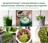 Terapia Matcha 30+ | Organiczna herbata Matcha w proszku | 60 g | O potwierdzonej zawartości co najmniej 30 mg/g katechiny EGCG | Wspomaga układ odpornościowy i poziom energii | Ceremonialna jakość | Zielona herbata z Japonii