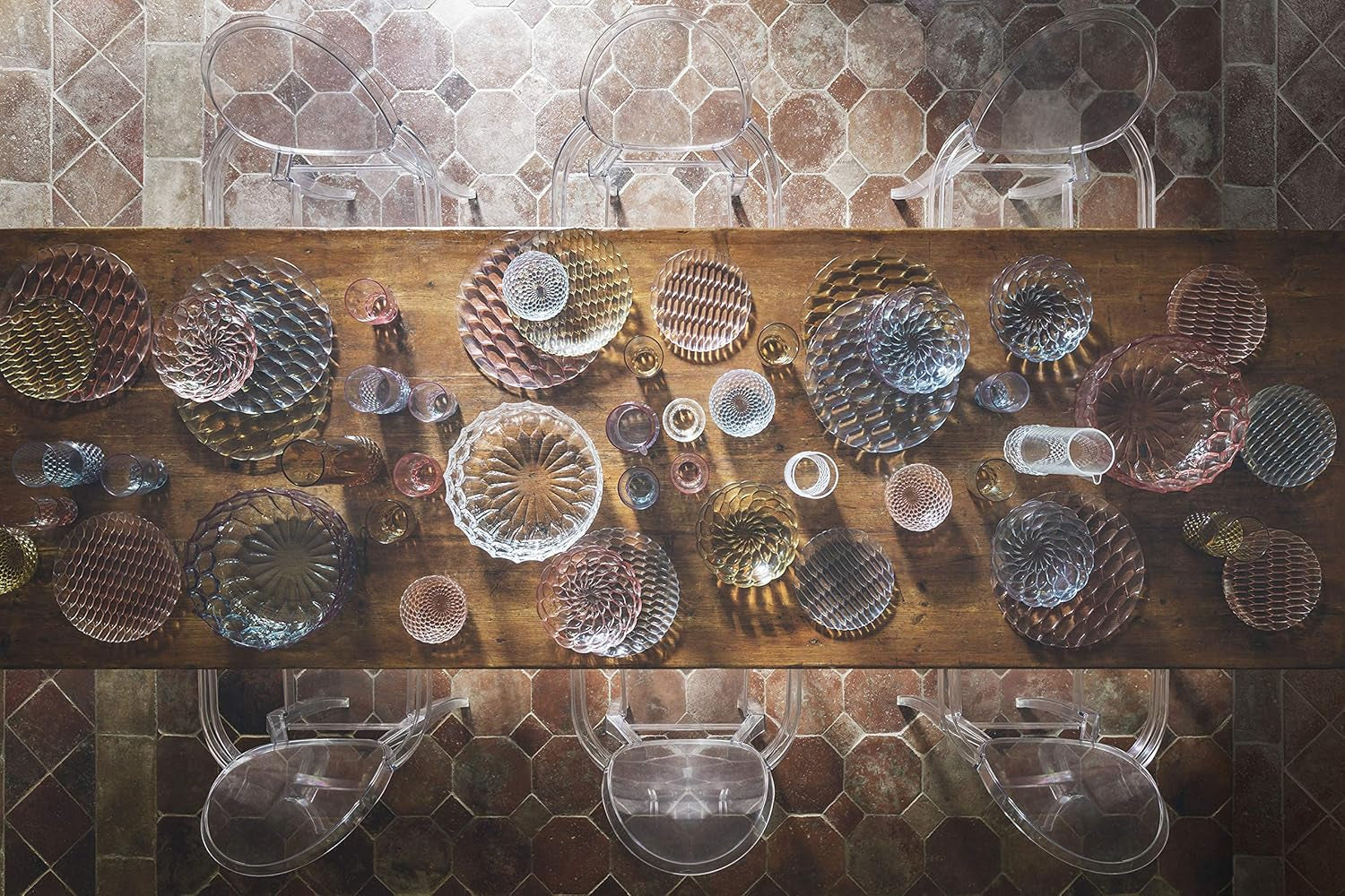 Słoik Jellies Family, zielony, Ø 11 x 6 cm