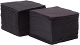 Saten Ser22104961 Koktajl, serwetki 20 X 20, 2 warstwy, 1/4 złożenia, 100 serwetek, Punta-Punta, czarny