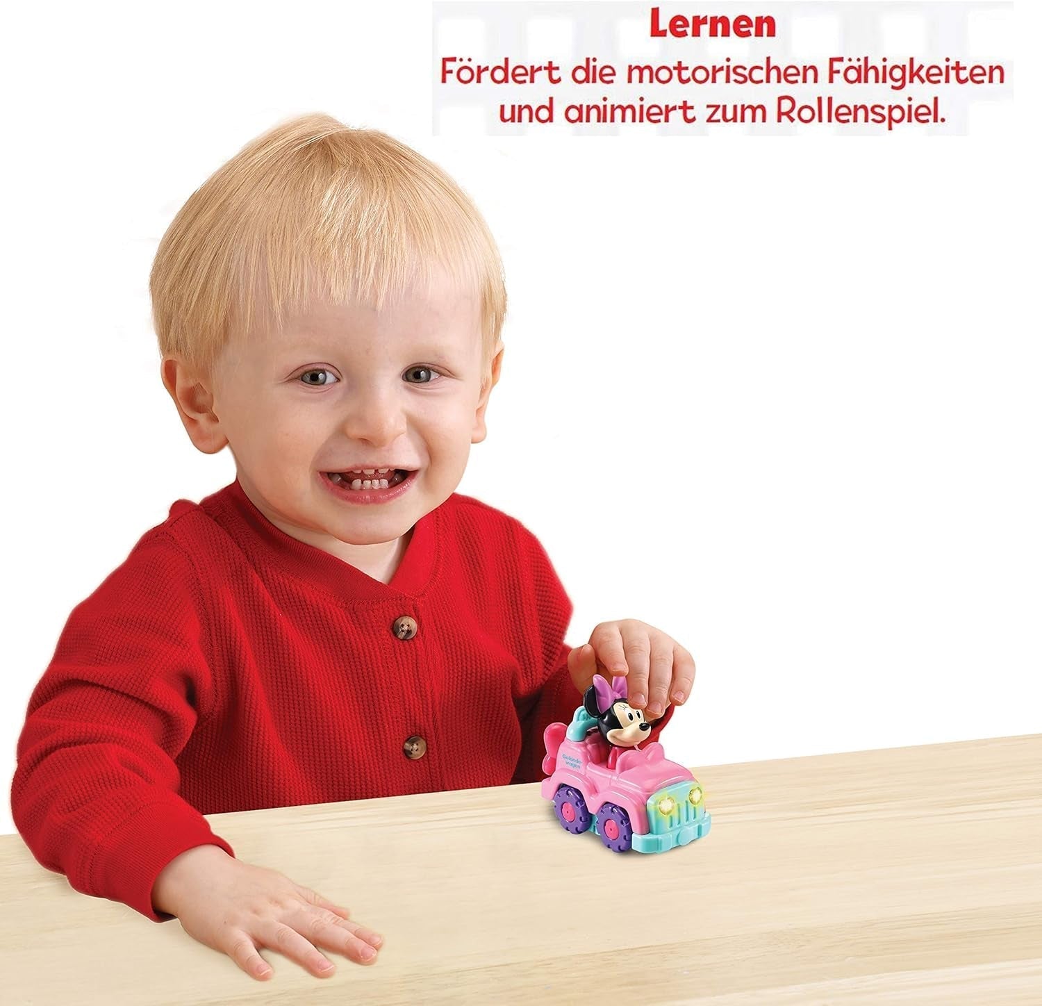 Vtech TUT TUT Baby Flitzer - pojazd terenowy Minnie Jucarii Bebe Naty Shop