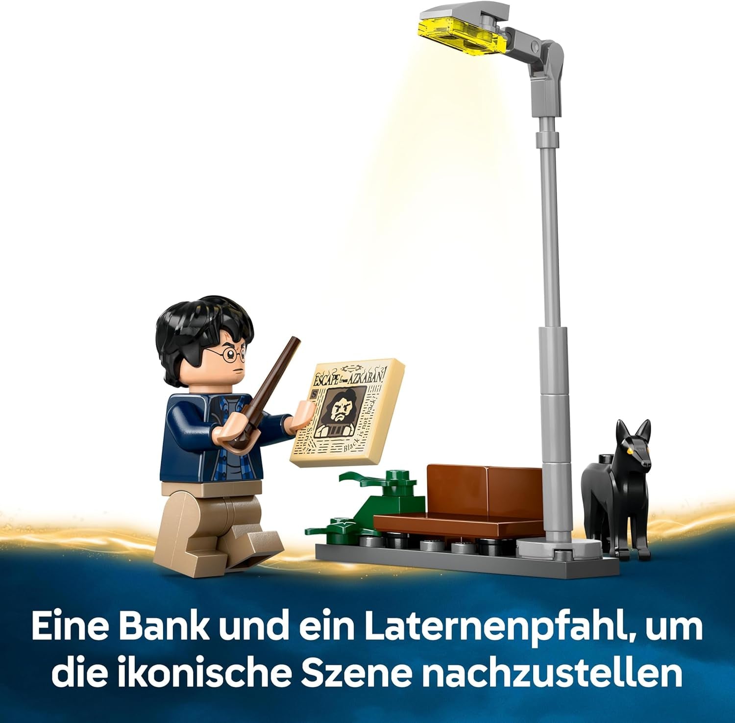 LEGO Harry Potter Przygody z podróżującym rycerzem Zestaw do budowania 5 minifigurek, w tym Ernie Prang, Stan Shunpike i autobus Łapy Zabawka dla fanów Czarodziejskiego Świata Chłopcy i dziewczęta w wieku 8 lat 76446 Zestawy do budowania Beuche den LEGO-Store