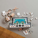 LEGO Architecture Fontanna di Trevi — model zabytku Rzymu z rzeźbami minifigurek — element kolekcji do biura i salonu — prezent dla dorosłych i miłośników architektury 21062 Zestawy do budowania Besuche den LEGO-Store