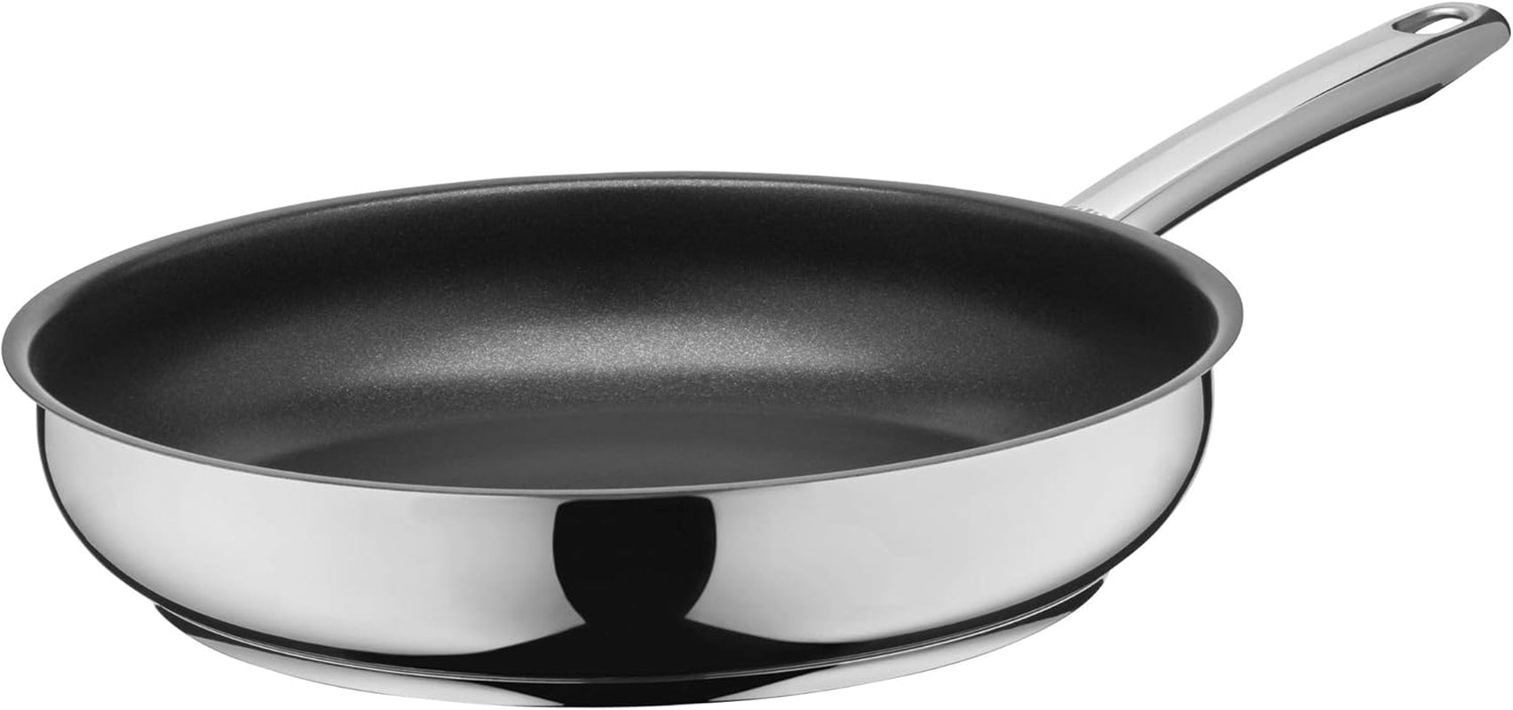 Patelnia indukcyjna Silit Calabria, uchwyt ze stali nierdzewnej, żaroodporne Garnki i patelnie Naty Shop Pan 28 cm
