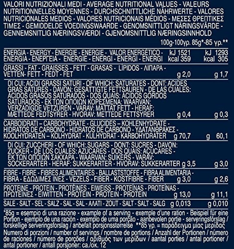 Barilla Selezione Oro Chef Orecchiette Pugliesi, opakowanie 9 sztuk (9 x 1kg)