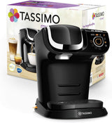 Ekspres do espresso Tassimo My Way z 2 kapsułkami TAS6502 z filtrem wody, ponad 70 napojów, personalizacja napojów, różnorodność kaw, łatwe parzenie, 1500 W, czarny