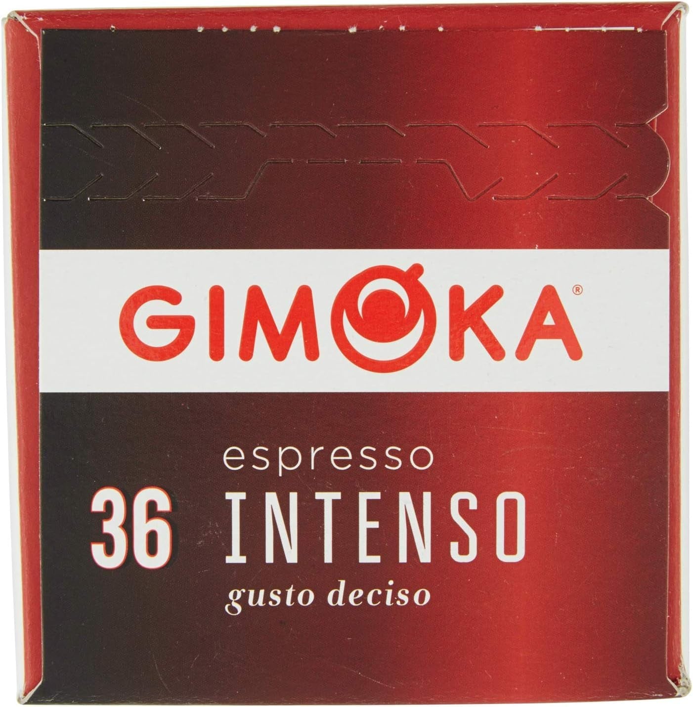 Gimoka Kaffeekapseln Espresso Intenso Kaffeemischung, Intensität 12-144 Kapseln Kompatibel mit Lavazza* A Modo Mio* Haushalts-Espressomaschinen, 144 Stück (4 x 36 Getränke) Hergestellt in Italy