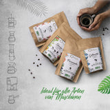 ORIGEENS Bio Kaffeebohnen Probierset 1kg | Zestaw Premium Bio Arabica Kaffee Ganze Bohnen 4x250g | Tradycyjny Röstung | Kaffee Geschenkset