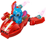 LEGO® Disney Dom na plaży z filmu „Lilo i Stich” — zabawka do zbudowania z 6 pokojami, obserwatorium, statkiem kosmicznym i 5 minifigurkami — prezent urodzinowy dla dziewcząt i chłopców w wieku powyżej 9 lat oraz fanów 43268 Zestawy konstrukcyjne Besuche den LEGO-Store