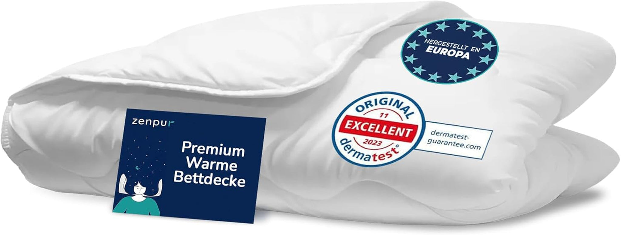 Kołdra Premium 200X200Cm 4 pory roku, kołdra na wszystkie pory roku 200X200 - ciepła zimą i chłodna latem, 2 łączone poszwy na kołdry 200X200 Kołdry i kołdry Naty Shop Kołdra zimowa 220 X 240 cm
