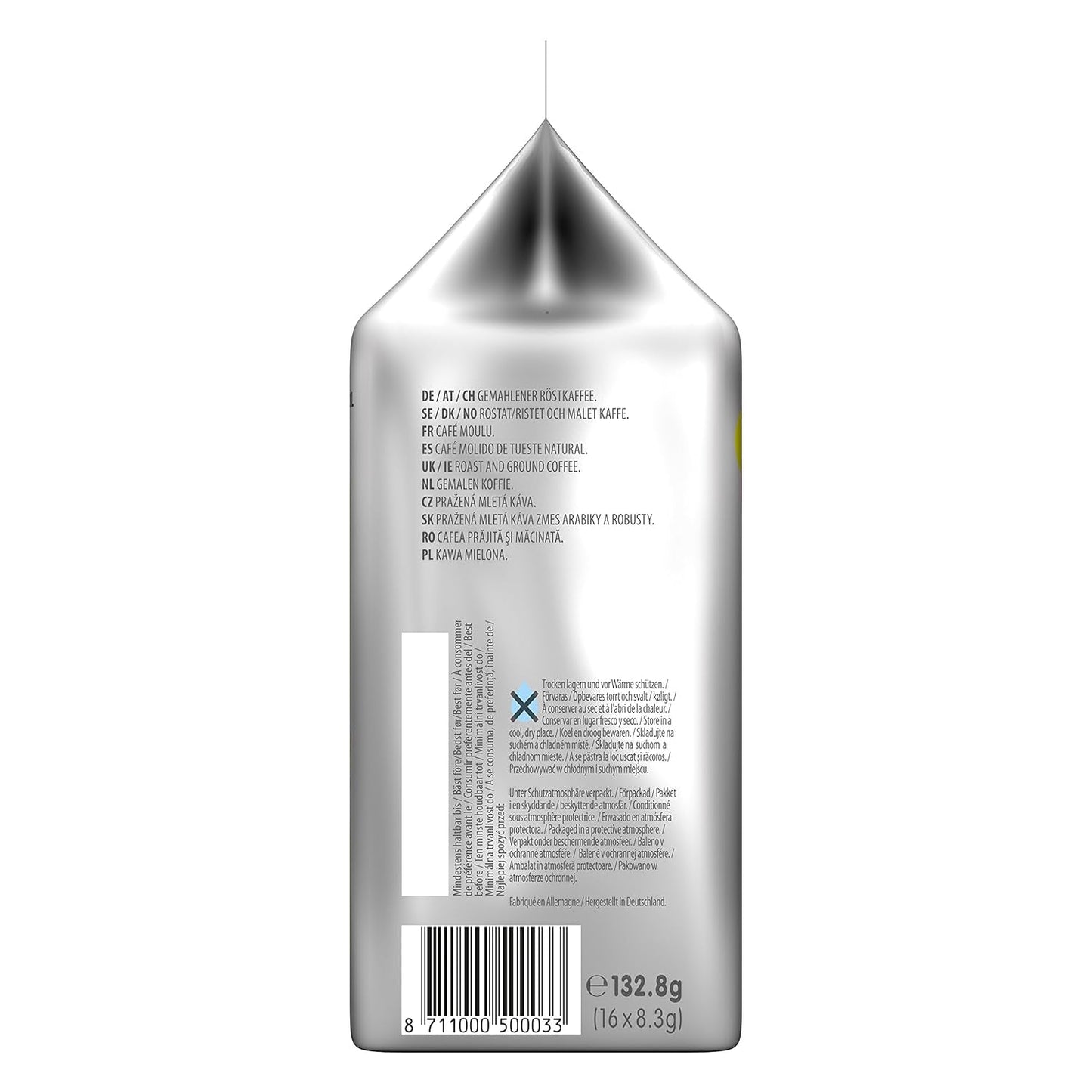 Tassimo Kapseln Jacobs Caffè Crema Classico XL, 5 x 16 podkładek, 80 Kaffeekapseln
