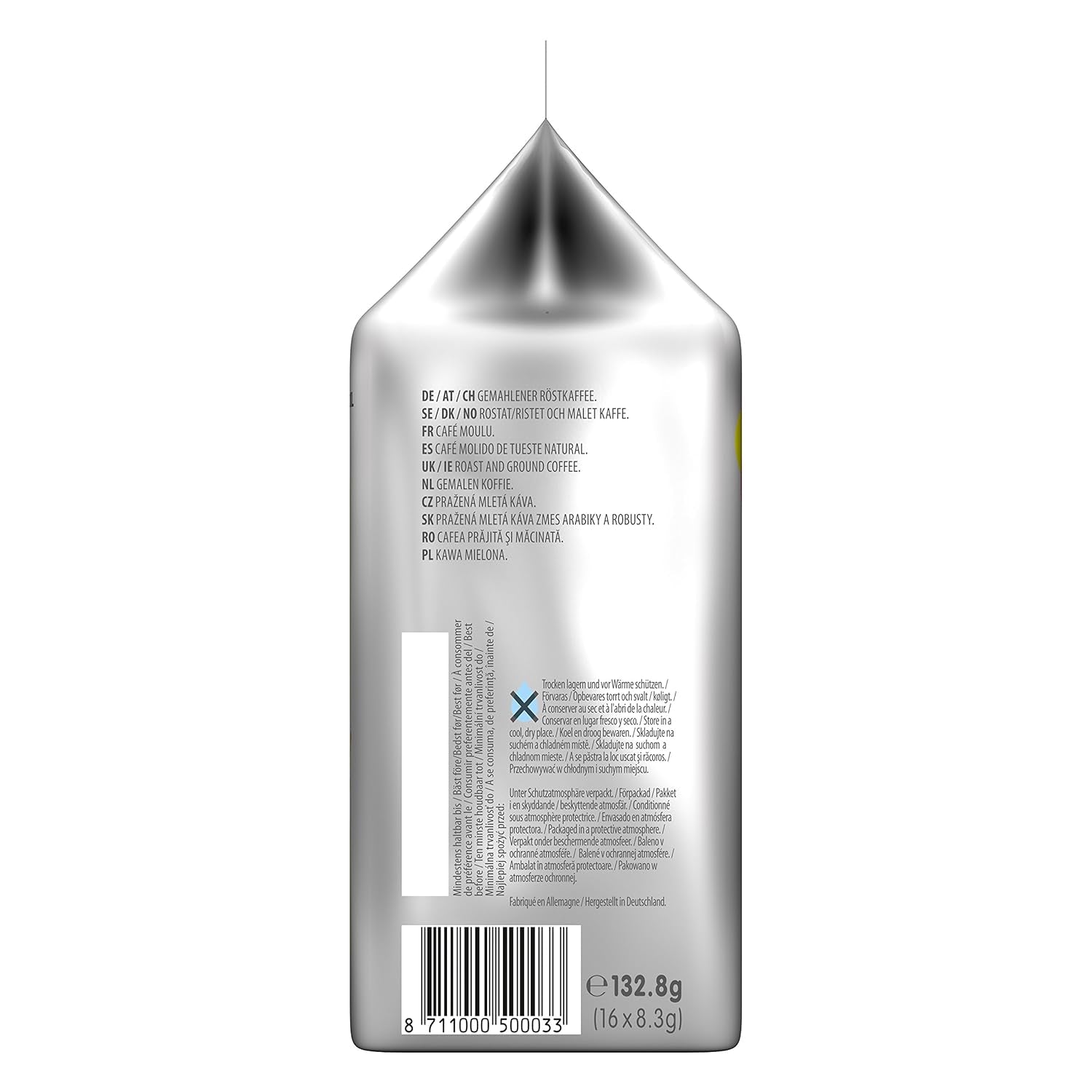 Tassimo Kapseln Jacobs Caffè Crema Classico XL, 5 x 16 podkładek, 80 Kaffeekapseln
