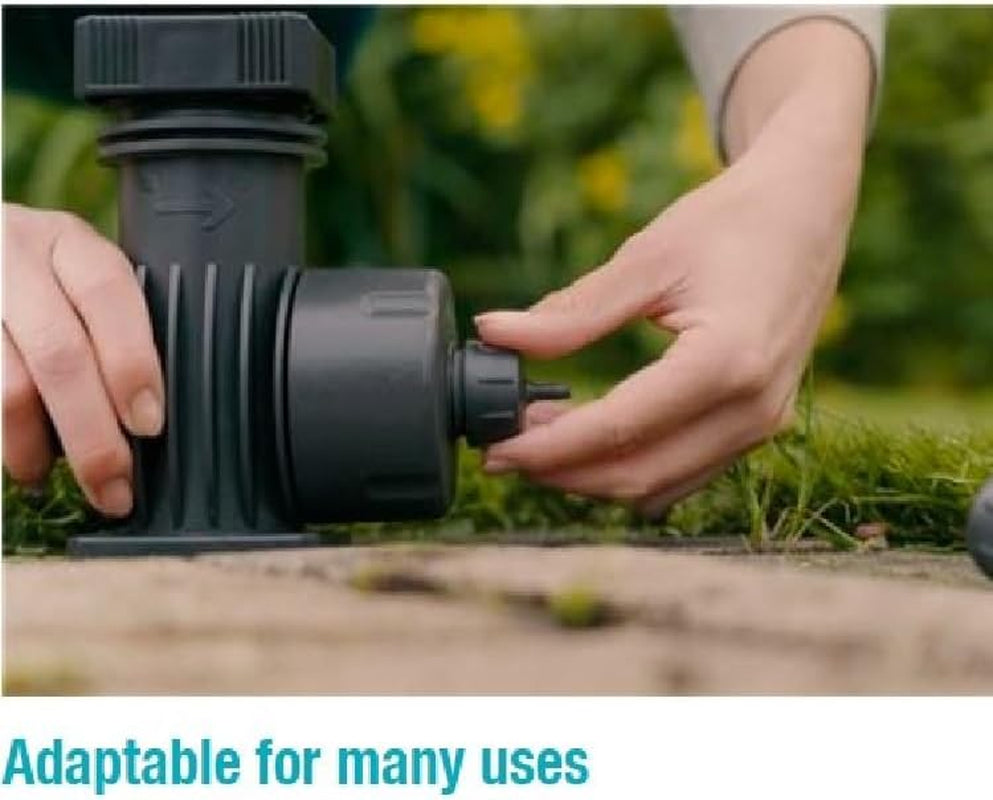 System nawadniający Gardena Micro-Drip Jednostka podstawowa 2000: Jednostka podstawowa do redukcji ciśnienia, przepływ wody ok. 2000 l/h, szybka i łatwa technika łączenia (1354-20)