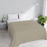 Włoska pościel kołdra letnia CHIC mikrofibra DOUBLE 250X250Cm brąz Kołdry i kołdry Naty Shop