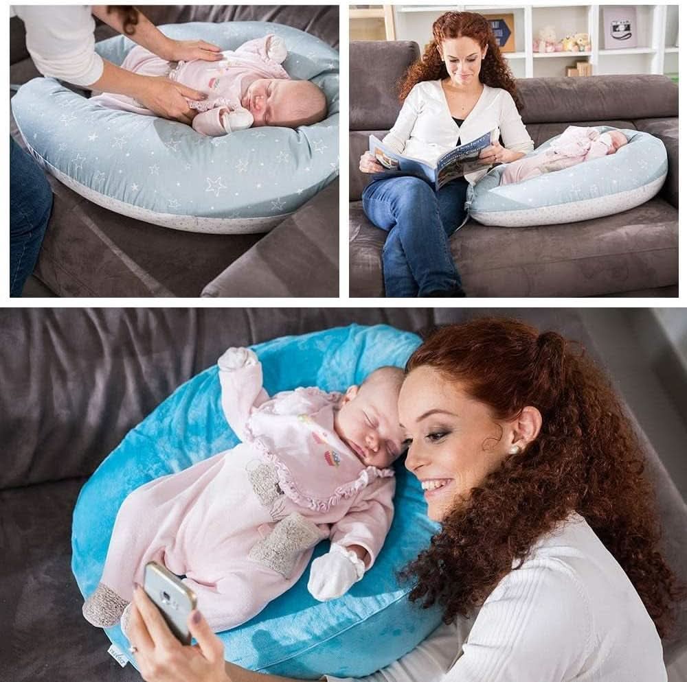 Nuvita 7100 Dreamwizard, Poduszka do karmienia, wielofunkcyjna 12 w 1 z regulacją podparcia lędźwiowego Akcesoria Żywność i karmienie piersią Sklep Bebe Naty