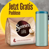 Senseo Pads Café Latte, 10 x 8 Getränke, 80 Kaffee Pos, w tym Senseo Pad Dose
