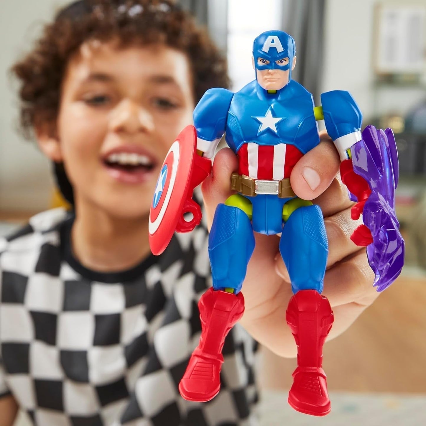 Mixmashers Marvel Captain America Avengers Mix-And-Match Figurka i akcesoria Figurki Naty Shop