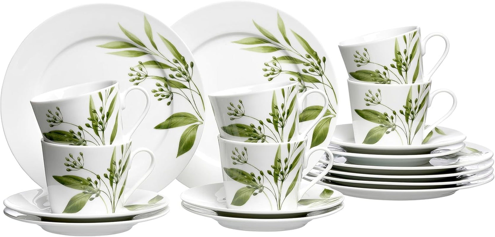 Serwis kawowy Ritzenhoff & Breker Evora, 18 sztuk, porcelana