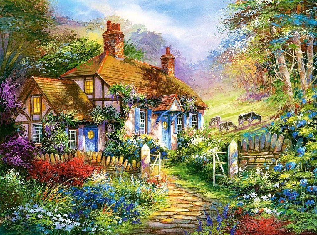 Castorland C-300402-2 - Leśna Chata, układanka 3000 elementów Puzzle Naty Shop