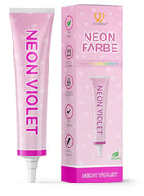 Goodbake Neonlebensmittelfarben 6 Farben Set – Intensywny Lebensmittelfarbe – Lebensmittelfarbpaste – Zum Einfärben Von Torten, Fondant, Buttercreme Uvm. – 100% wegańskie Naty Sklep Neon Violett