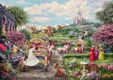 Schmidt Spiele 58038 Disney, Kopciuszek długo i szczęśliwie, Thomas Kinkade, układanka 1000 elementów, wielobarwna Puzzle Naty Shop