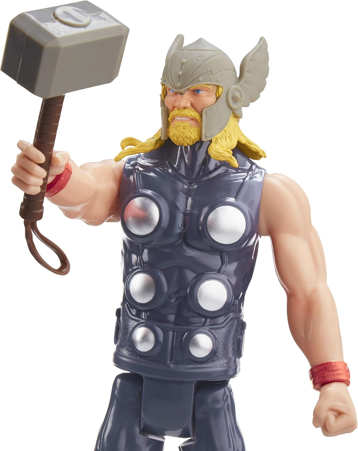 Marvel Avengers Titan Hero Series Blast Gear Thor figurka 30 cm duża zabawka dla dzieci w wieku 4 lat i więcej figurki Naty Shop