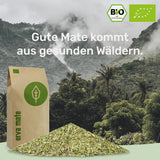 Zestaw do degustacji herbat Mate ● 4 odmiany organicznej herbaty Mate ● po 100 g Erva Mate + Yerba Mate + Herbata Green Mate + Herbata Palona Mate