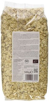 Płatki owsiane Verival - organiczne, opakowanie 6 x 500 gramów Cereale Naty Shop