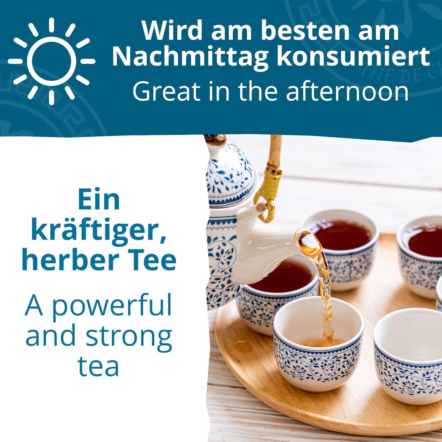 Khla - Bio Herbata Oolong 100 G - Niebieska herbata - Naturalna herbata sypana - Ekologiczna herbata azjatycka - Luźna i cięta - Herbata ziołowa i naparzana - Z Chin