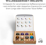 Ekspres do kawy z kapsułkami Nespresso Krups Vertuo Pop, pojemność: 560 ml, automatyczne rozpoznawanie kapsułek, system one-touch, 4 rozmiary filiżanek, skrócony czas podgrzewania, zrównoważony, Aqua Mint, XN9204