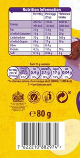 Solidna torebka małych czekoladowych jajek (80g) w chrupiącej formie z cukrem (Formy Wielkanocne)
