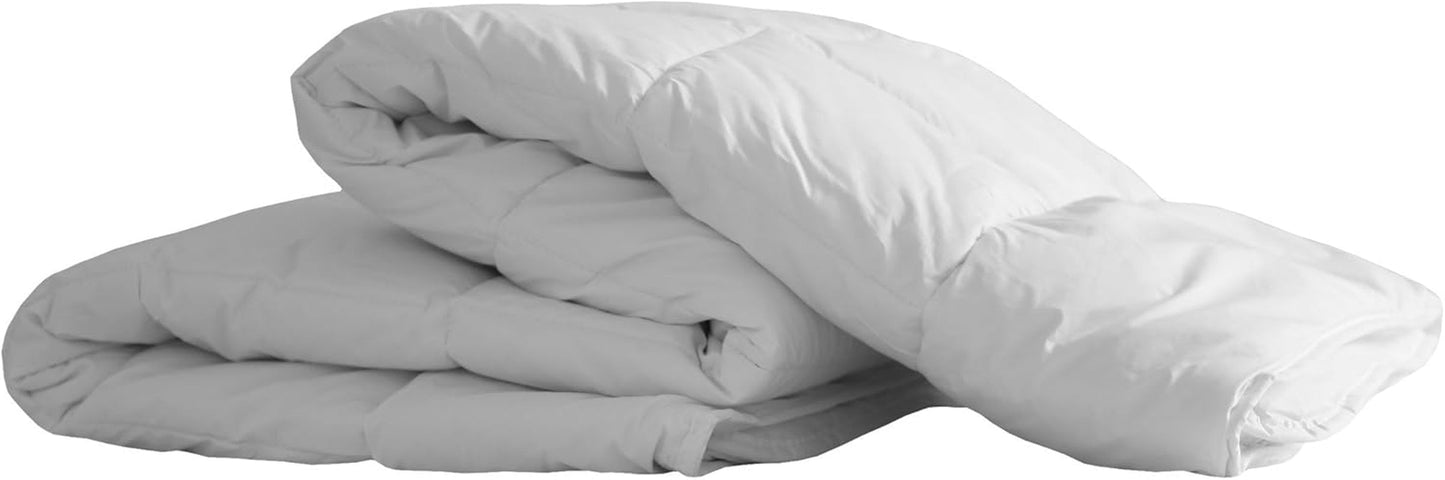 Kołdra Silentnight Soft as Silk, 10,5 tog, do łóżek podwójnych, biała, mikrofibra, biała, king size. Kołdry i kołdry Naty Shop