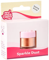 Funcakes Sparkle Dust Dazzling Bronze: Musujący barwnik spożywczy w proszku do dekoracji ciast, certyfikat Halal