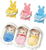 Sylvanian Families L5532 Zestaw startowy dla trojaczków - domek dla lalek Dolls Naty Shop Single
