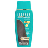 Leganza Naturalny balsam do farbowania włosów Color 71 Café Latte | Farba do włosów bez amoniaku | Wzbogacony 7 naturalnymi olejkami | 150 ml Naty Shop 30 jasnobrązowa farba do włosów