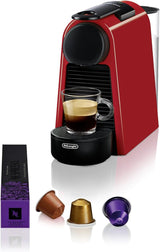 Ekspres do kawy z kapsułkami Nespresso De'Longhi Essenza Mini, czarny | Ciśnienie pompy 19 bar | Zbiornik na wodę 0,6 l | Do espresso i Lungo | Mały ekspres do kawy – wspaniałe chwile przy kawie | EN85.B