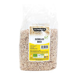 Organiczne sorgo białe, 1 kg, łuskane, surowe ziarno, uprawiane metodami ekologicznymi we Włoszech, idealne opakowanie dla rodziny